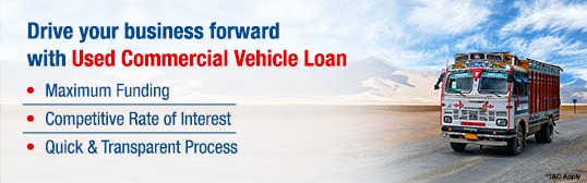Commercial Vehicle Loan Financing with Low Rates HDFC Bank
